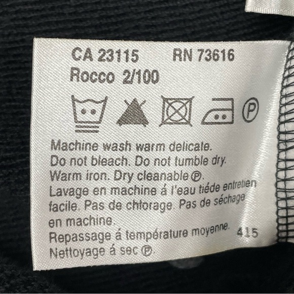 Hugo Boss Golf Pullover Sweatshirt Black Bay Hill Men’s Size Large - Picture 8 of 14